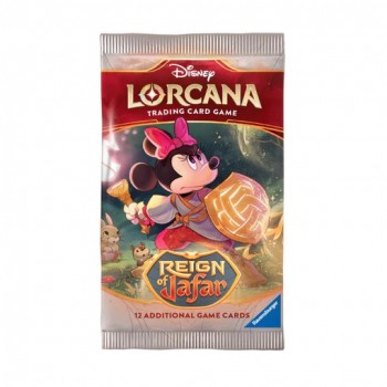 Disney Lorcana Reign of Jafar Booster kortų papildymas (12 kortų) (anglų k.)